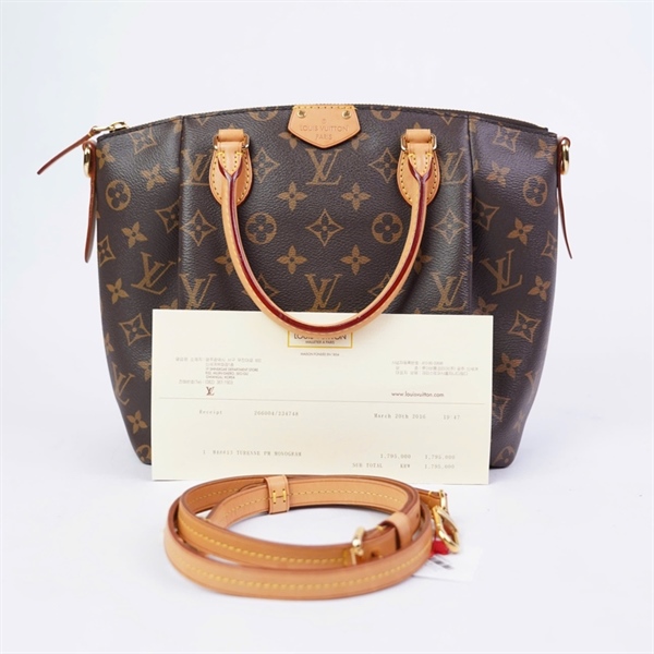 Túi LV Turenne hoa nâu (FL0116) sz30 (BMC) +