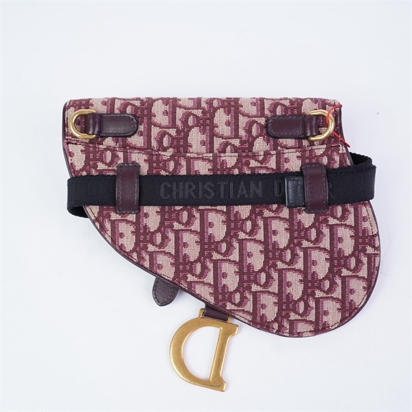 Túi Dior Saddle đỏ sz14 (miệng túi 19cm) (BMC) KG+