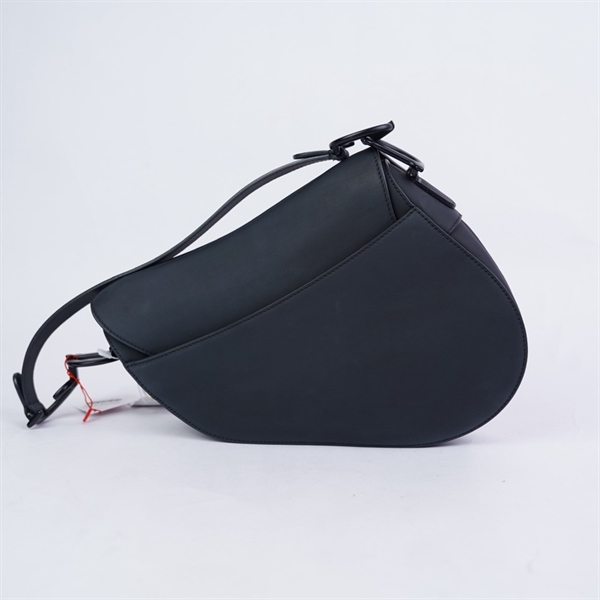 Túi Dior Saddle đen (09-Ma-1202) sz17 (miệng túi 23cm) (LTB) KG+