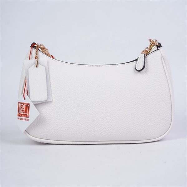 Túi Coach thuyền trắng 2strap sz24 +