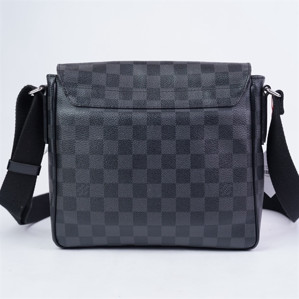 Túi LV đeo chéo ô vuông đen (FL4174) sz24 (LTB) KG+