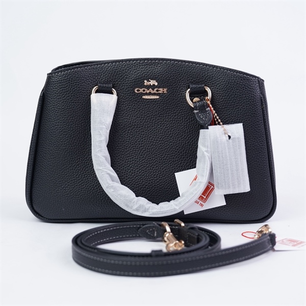 Túi Coach Handle đen sz26 +