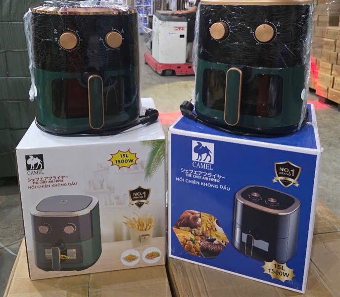 Nồi Chiên Không Dầu 15L Camel Mẫu Mới