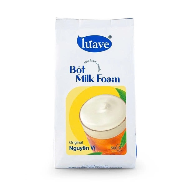 Bột Milk Foam Luave Nguyên Vị (500G)