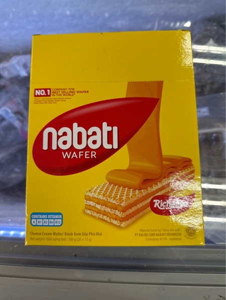 Bánh Xốp Phô Mai Richeese Nabati