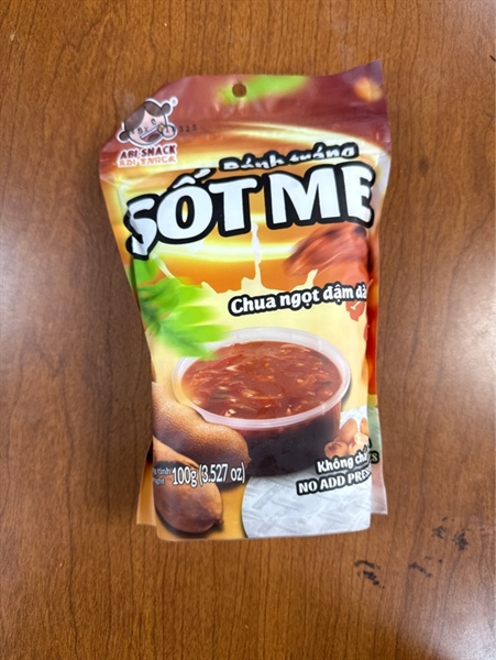 Bánh Tráng Sốt Me