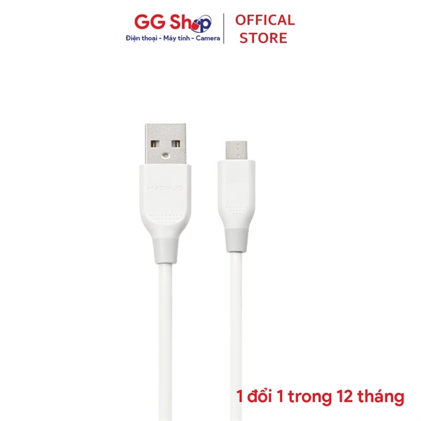 Cáp Sạc Micro TPVN Trắng BH 12 tháng