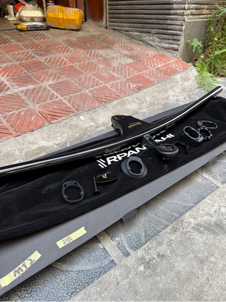 Ghi đông MTB carbon Rpantahi MT2 đi dây âm 2025