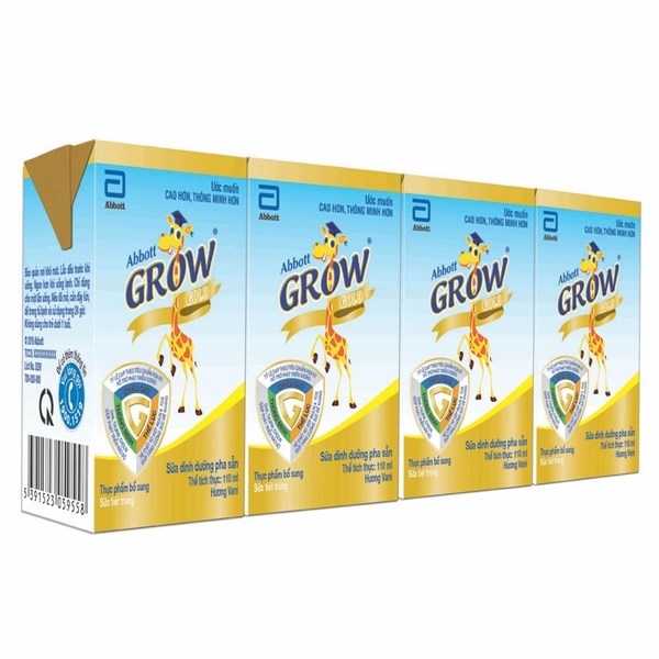 Sữa Abbott Grow Gold 110ml Hương vani