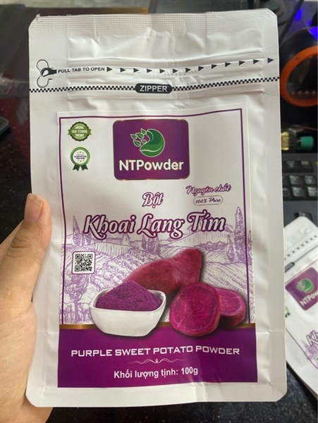 Bột khoai lang tím NT 100gr