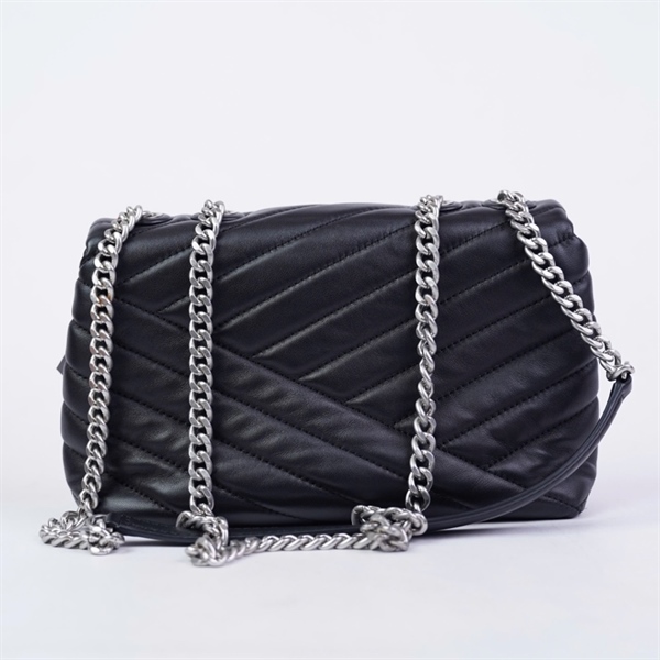 Túi Tory Burch đen sz22 KG+