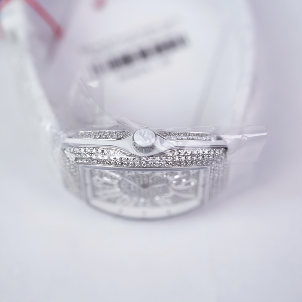 Đồng hồ Franck Muller trắng (No2837) sz32 (HC) KG+