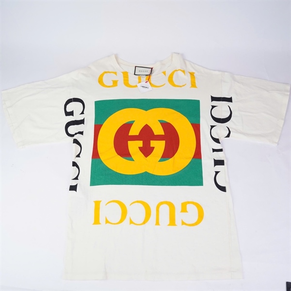 Áo thun GG nude in logo (PN) +