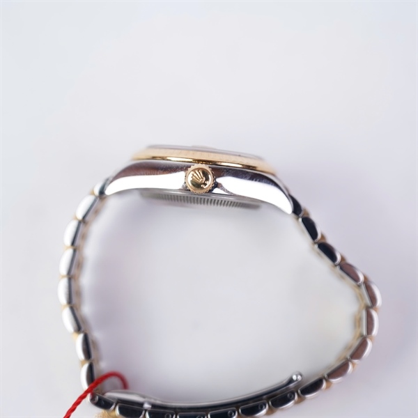 Đồng hồ Rolex bạc mặt vàng (0NS67626) sz28 (HC) KG+