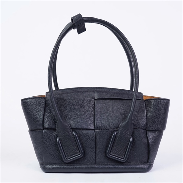 Túi Bottega Venata handle đen sz28 (PN) +