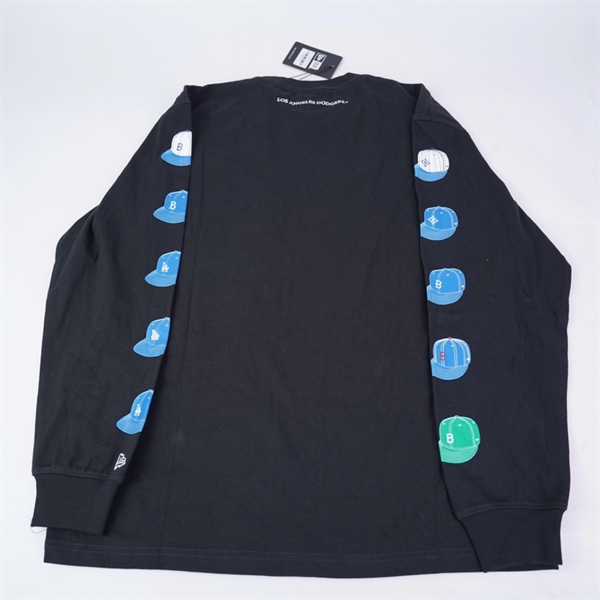 Áo thun New Era đen dài tay (PN) +