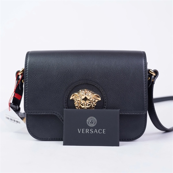 Túi Versace đeo chéo đen sz19 KG+