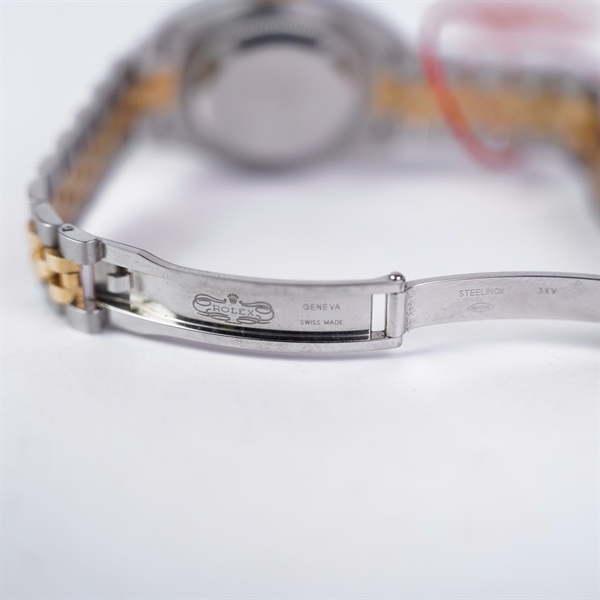 Đồng hồ Rolex bạc mặt vàng (0NS67626) sz28 (HC) KG+