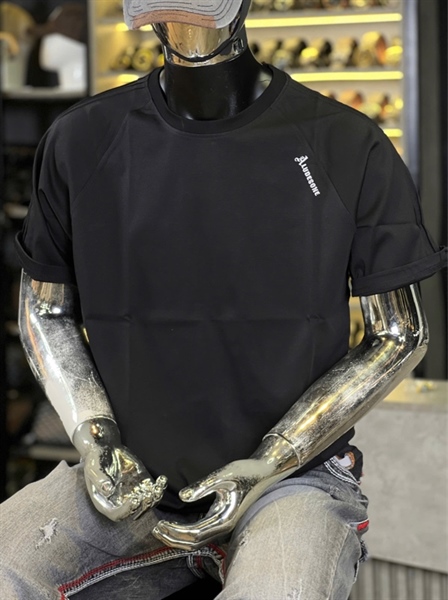 Thun CTQC-TUNLANI-6735 cắt rã viền logo ngực- Đen