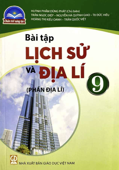 BT Lịch sử và Địa lí 9 - Phần Địa lí ( CTST )