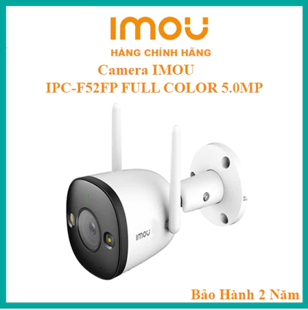 CAMERA IP WIFI NGOÀI TRỜI IMOU F52FP BULLET 5.0MP FULL HD