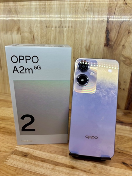 DT OPPO A2m 5G bản quốc tế ram 6 bộ nhớ 128gb màu tím