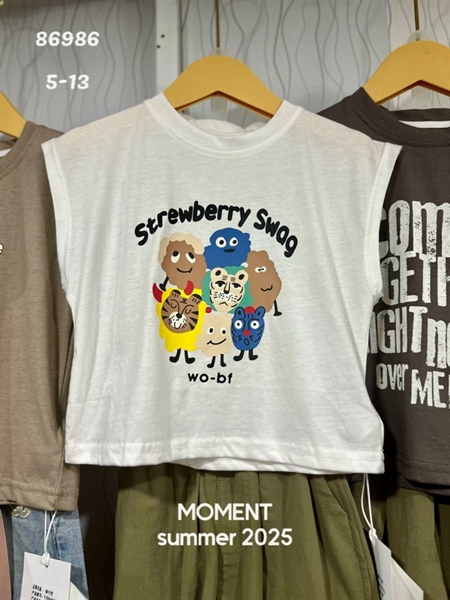 Áo Ba Lỗ STREWBERRY SWAG (5-13)