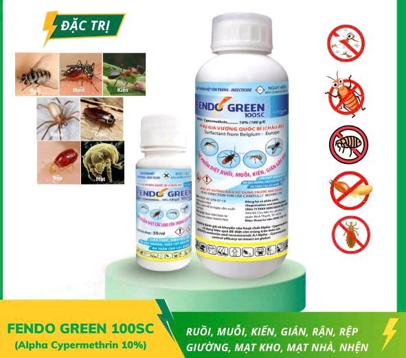 Diệt côn trùng Fendo Green 100SC 1 lít