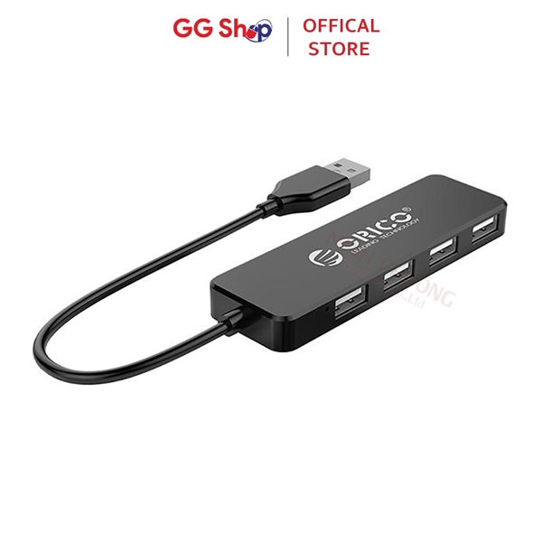 Bộ Chia USB, Hub USB 4 Cổng Orico Không Cần Nguồn Phụ