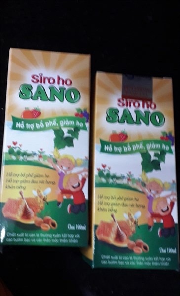 Siro ho sano 100ml