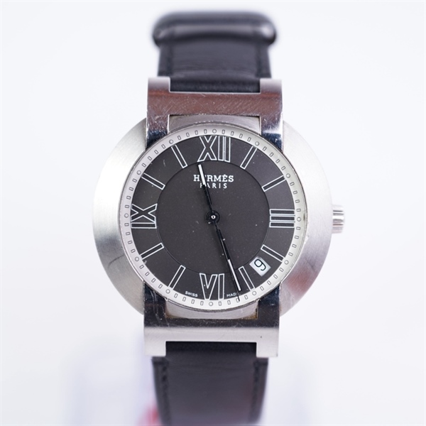 Đồng hồ Hermes dây đen (1905133) sz38 (PN) KG+