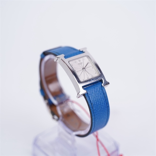 Đồng hồ Hermes dây xanh đậm (1169758) sz23 (PN) KG+