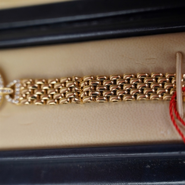 Đồng hồ Chopard vàng mặt 2 vòng (247444) sz24 (PN) KG+