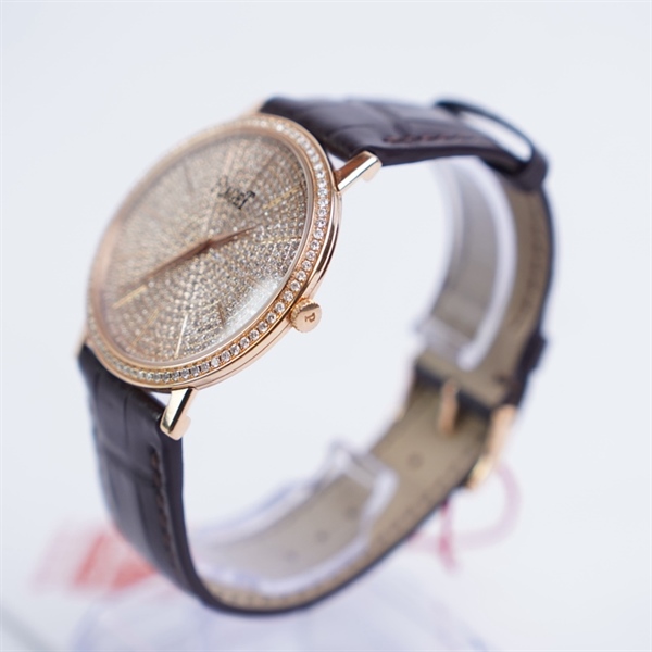 Đồng hồ Piaget mặt tròn đính đá kim độ (1088461) sz40 (HC) KG+