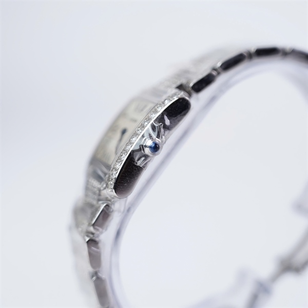 Đồng hồ Cartier bạc kim độ (818146UF) sz24 (HC) KG+