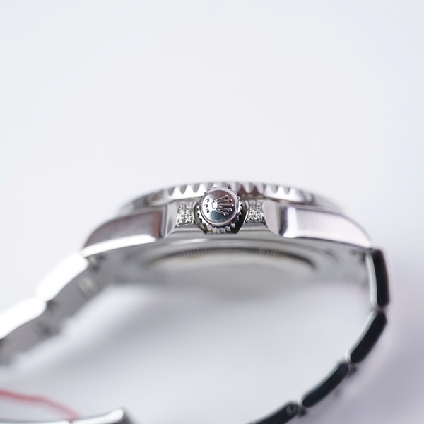 Đồng hồ Rolex bạc viền xanh đỏ (G744870) sz44 (LTB) KG+