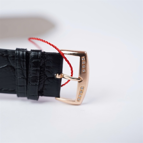 Đồng hồ Franck Muller dây đen kim độ (No171) sz34 (HC) KG+