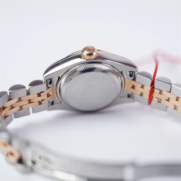 Đồng hồ Rolex bạc mặt hồng (M958968) sz28 (LTB) KG+