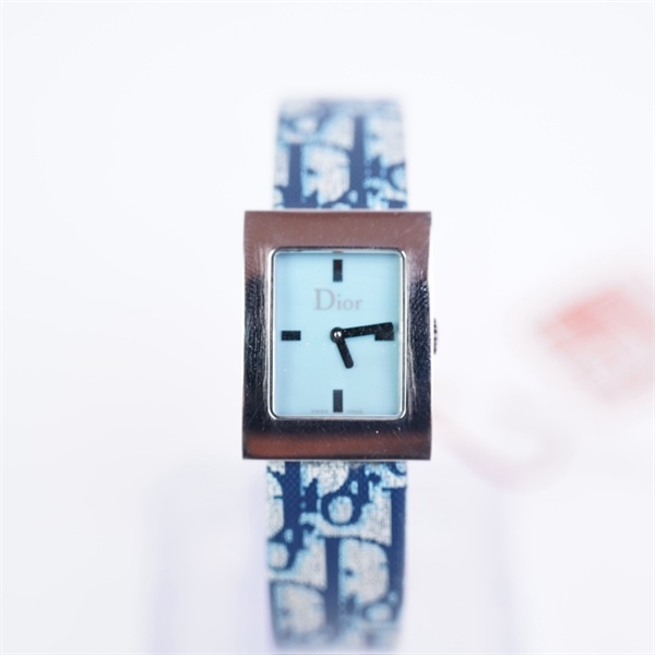 Đồng hồ Dior xanh kèm dây trắng (EN2690) sz20 (PN) KG+