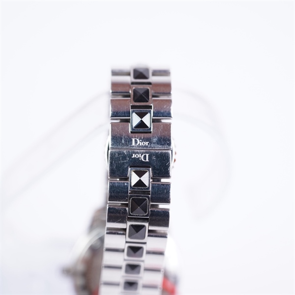 Đồng hồ Dior bạc mặt đen (CD112116-FD7722) sz30 (PN) KG+