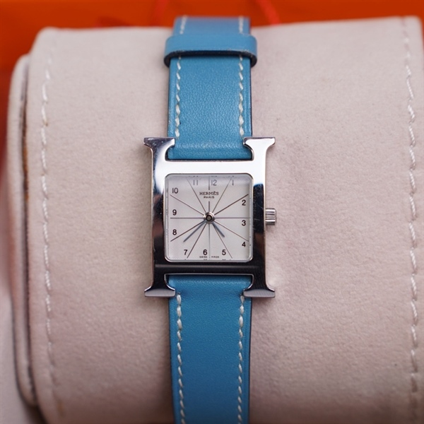 Đồng hồ Hermes dây xanh (2609506) sz23 (PN) KG+