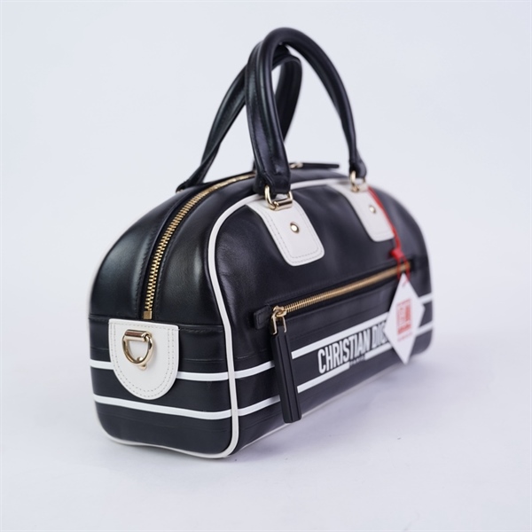 Túi Dior Bowling Bag đen (85-MA-0222) sz24 (HC) +