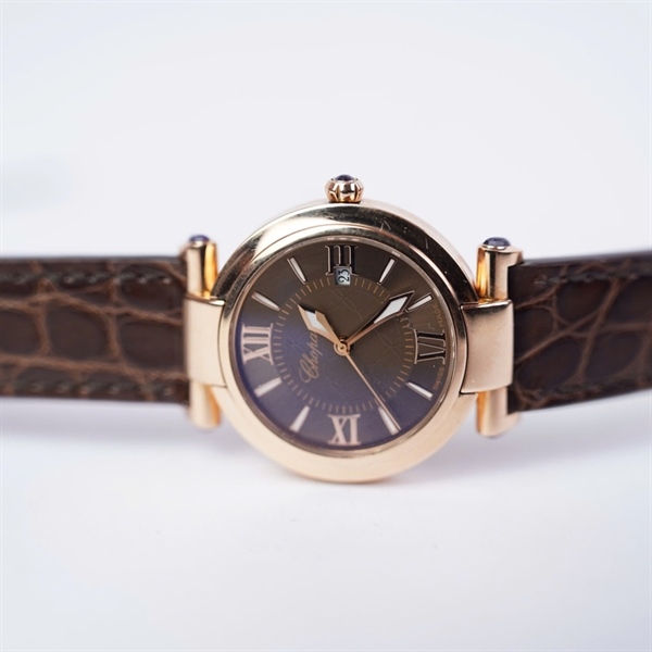 Đồng hồ Chopard nâu (1922652-4238) sz30 (PN) KG+