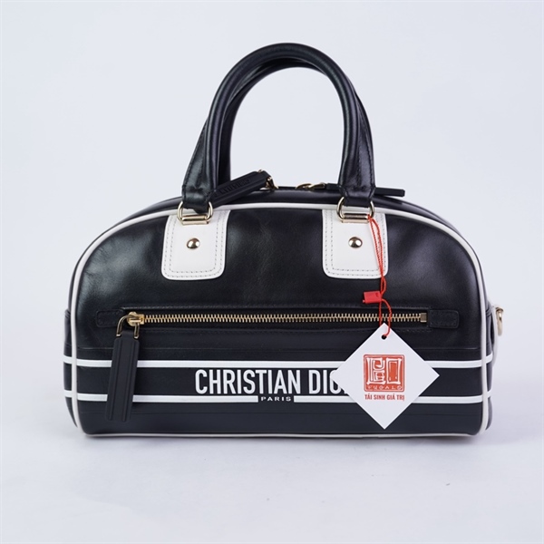 Túi Dior Bowling Bag đen (85-MA-0222) sz24 (HC) +