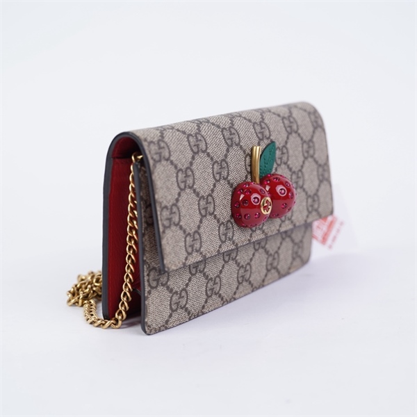 Túi GG đeo chéo xám trái nho (48129-203887) sz16 KG+