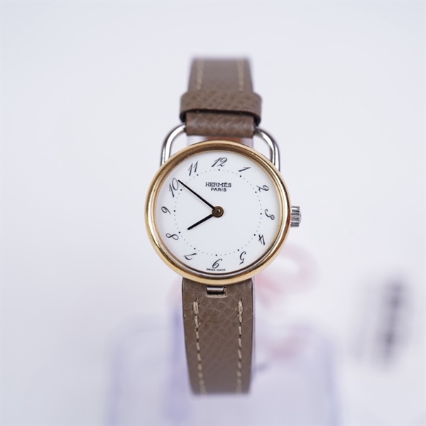 Đồng hồ Hermes dây nâu (521024S) sz26 (PN) KG+