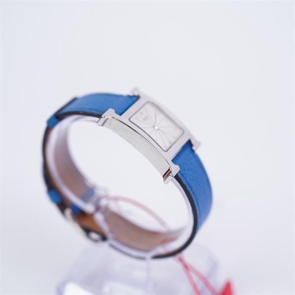 Đồng hồ Hermes dây xanh đậm (1169758) sz23 (PN) KG+