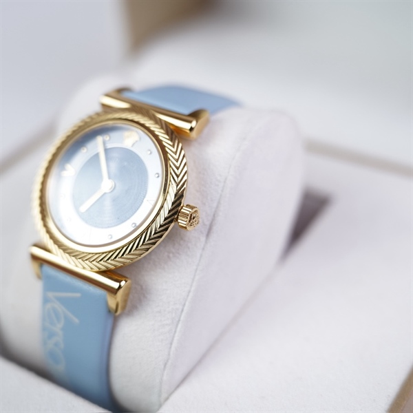 Đồng hồ Versace dây xanh (121813060269) sz38 (PN) KG+