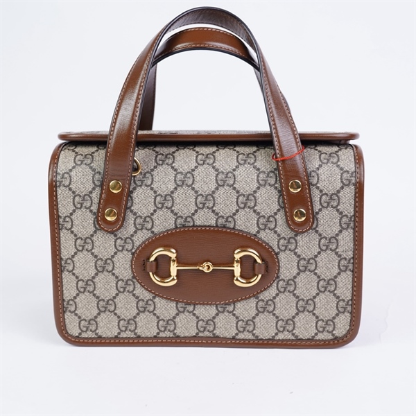 Túi GG Handle xám (C034469572) kèm tag xanh sz23 (HT) +