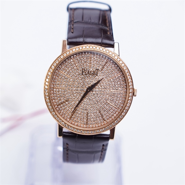 Đồng hồ Piaget mặt tròn đính đá kim độ (1088461) sz40 (HC) KG+